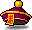Maroon Chinese Undead Hat
