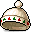 White Festive Gumball