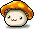 Orange Mushroom Hat
