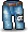 Painted Blue Jeans