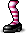 Striped Leggings (Pink)