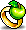 Green Apple Label Ring