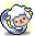 Sheep Word Bubble Ring