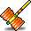 Orange Toy Hammer