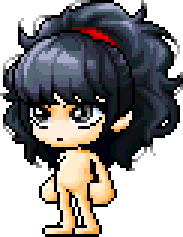 Swooshy Ponytail Hair (female hair)