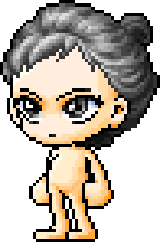 Grandma Ma' Hair (female hair)