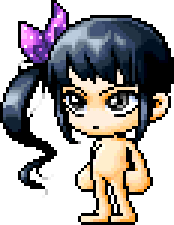 Ponytail-to-the-Side (female hair)