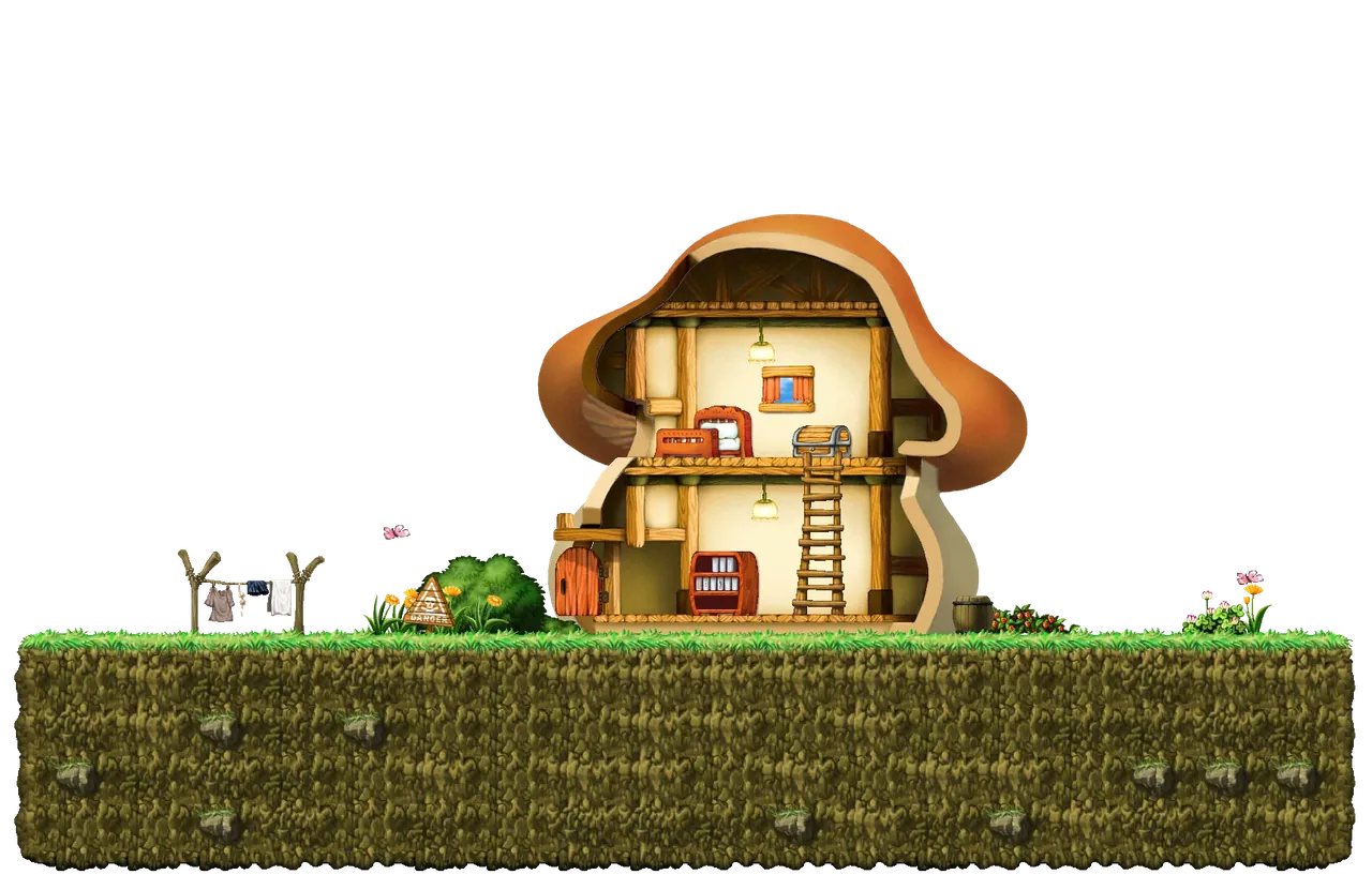 Amherst Townstreet in MapleStory Classic World: full map from the game client