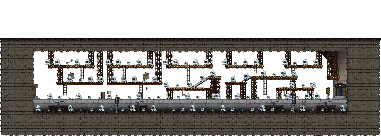 Line 2 <Area 2> in MapleStory Classic World: full map with platforms, ropes and monster spawns