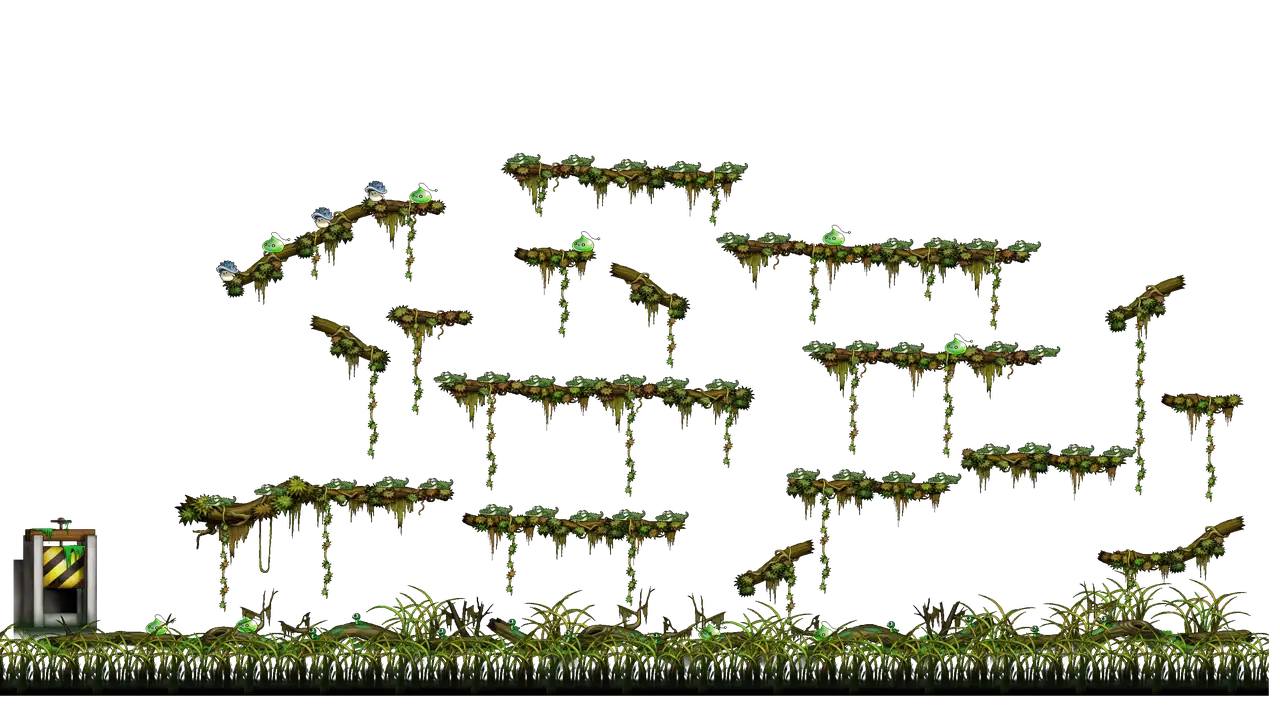The Swamp of Despair I in MapleStory Classic World: full map with platforms, ropes and monster spawns