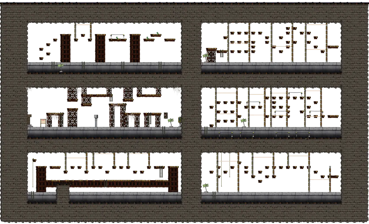 B1 <Area 1> in MapleStory Classic World: full map with platforms, ropes and monster spawns