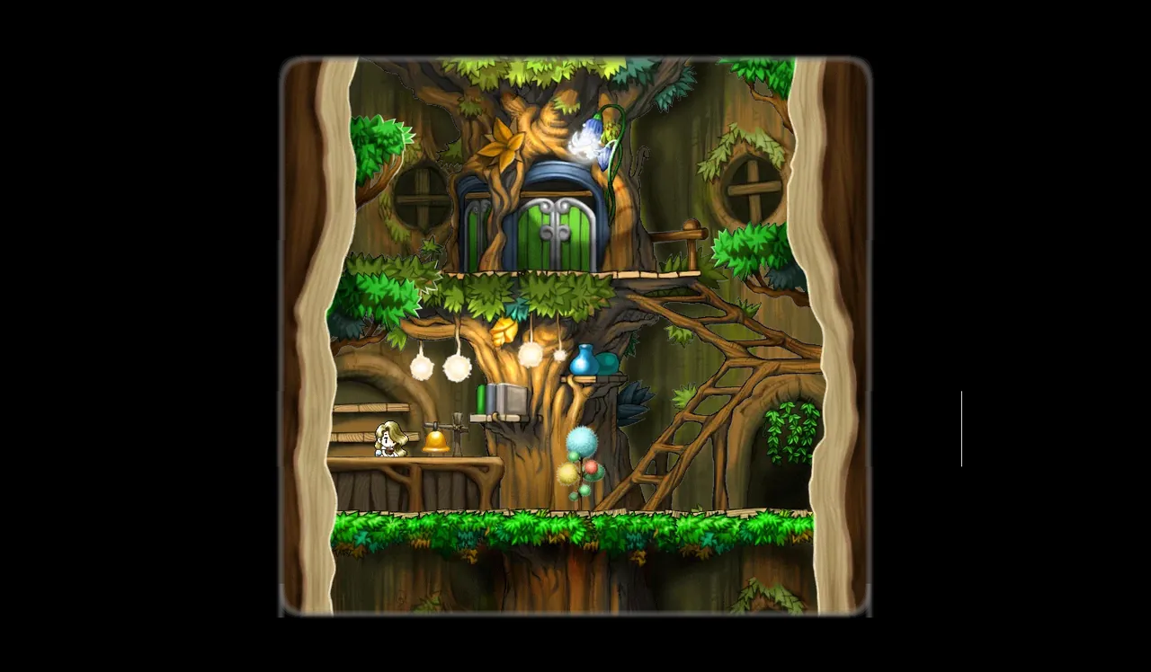 Sleepywood Hotel in MapleStory Classic World: full map from the game client