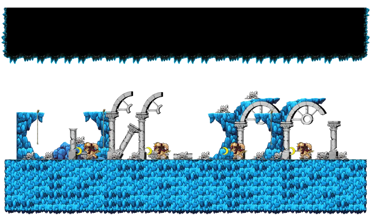 Sanctuary Entrance I in MapleStory Classic World: full map with platforms, ropes and monster spawns